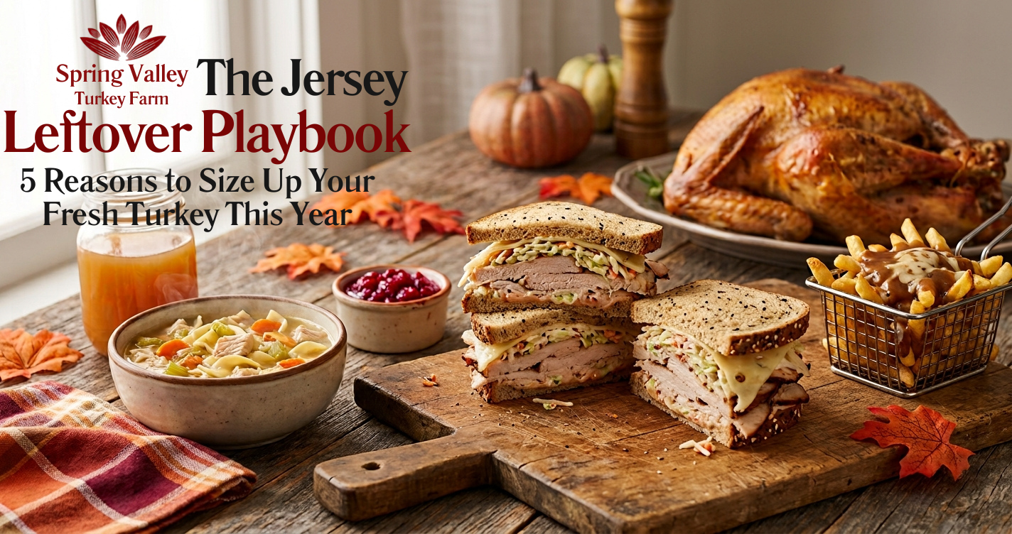 The Jersey Leftover Playbook: 5 Reasons to Size Up Your Fresh Turkey This Year